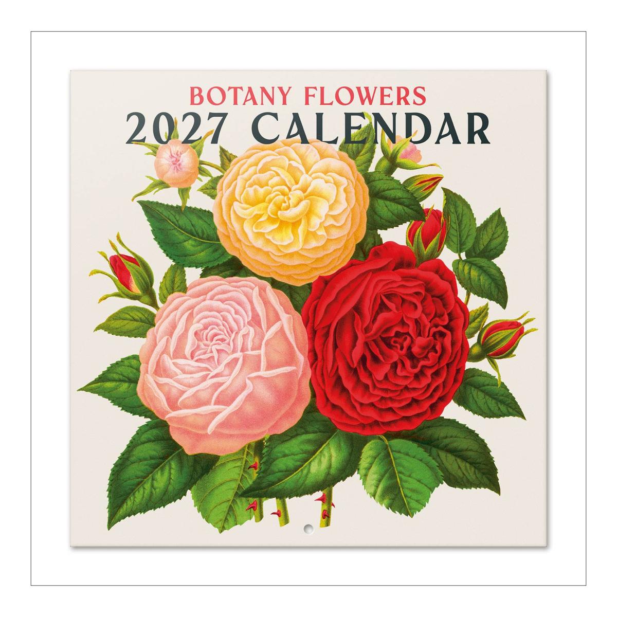 Imagen 0 de Calendario de pared 2027 30x30 16 Meses Erik Blanco Multiliingüe