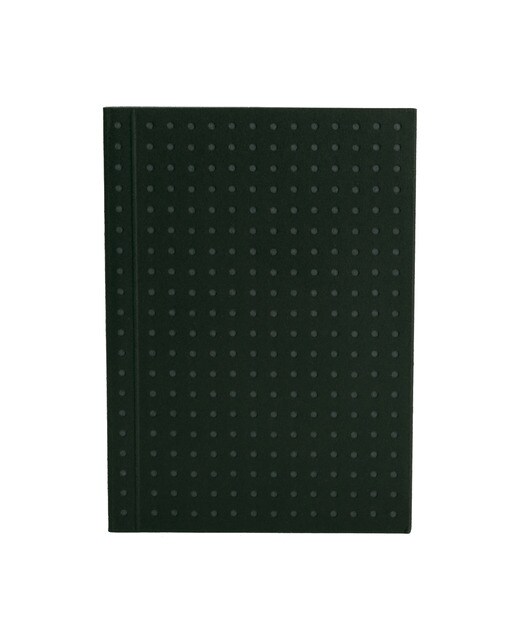 Bloco de linhas A7 Círculo preto sobre cinzento 1
