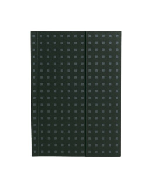 Bloco liso B6 Quadrado preto sobre cinzento Preto / Cinzento-1