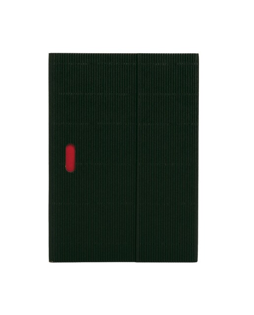 Imagem 0 de Bloco Ondulado A5 Liso Paper-Oh preto e vermelho