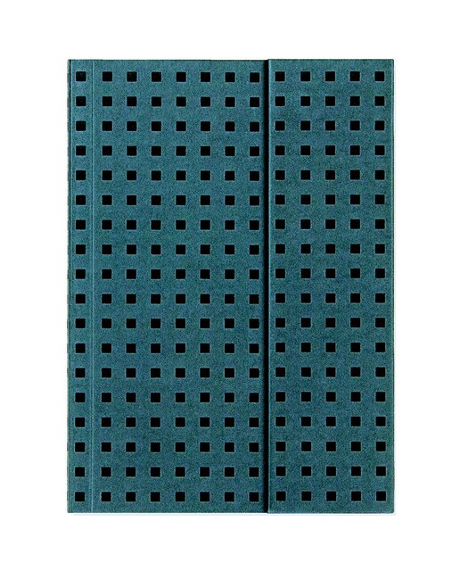 Imagem 0 de Bloco Quadrados B5 Liso Paper-Oh cinzento e preto