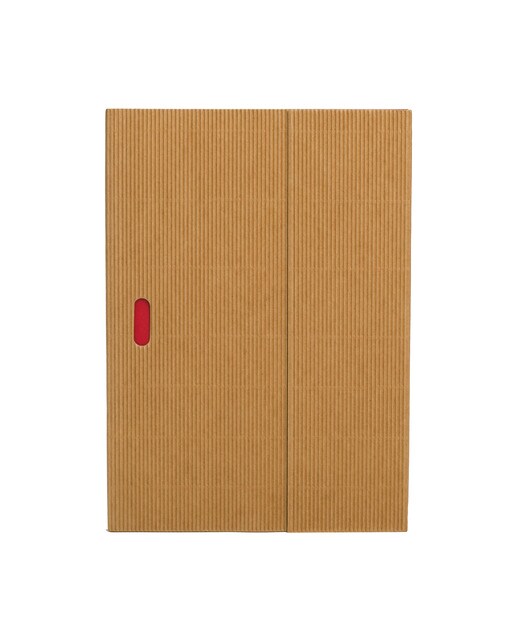 Imagem 0 de Bloco Natural B5 Liso Paper-Oh natural e vermelho