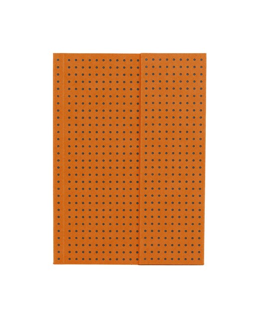 Imagem 0 de Bloco de linhas A6 Círculo laranja sobre cinzento