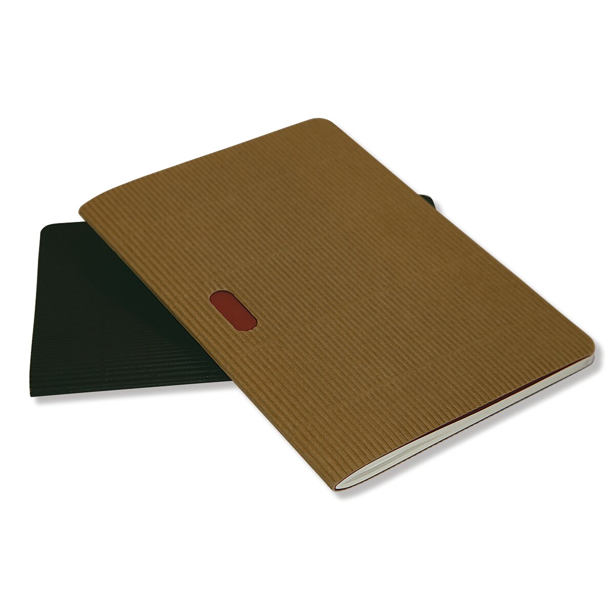 Pack de 2 Blocos Cahier Ondulados B7 Lisos Paper-Oh Ocre Ocre-3