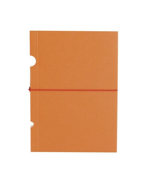 Bloco Buco B7 de Linhas Paper-Oh Laranja Laranja-1