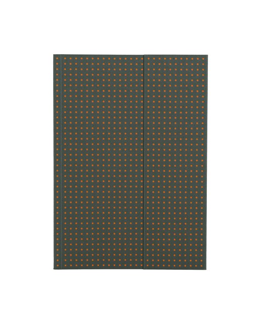 Bloco liso A5 Círculo laranja e cinzento Laranja / Cinzento-1