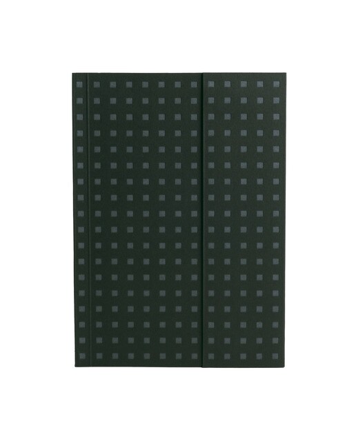 Bloco de linhas B6 Quadrado preto sobre cinzento Preto / Cinzento-1
