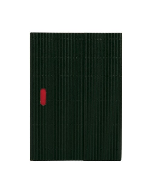 Bloco de linhas A5 Ondulado preto Preto-1