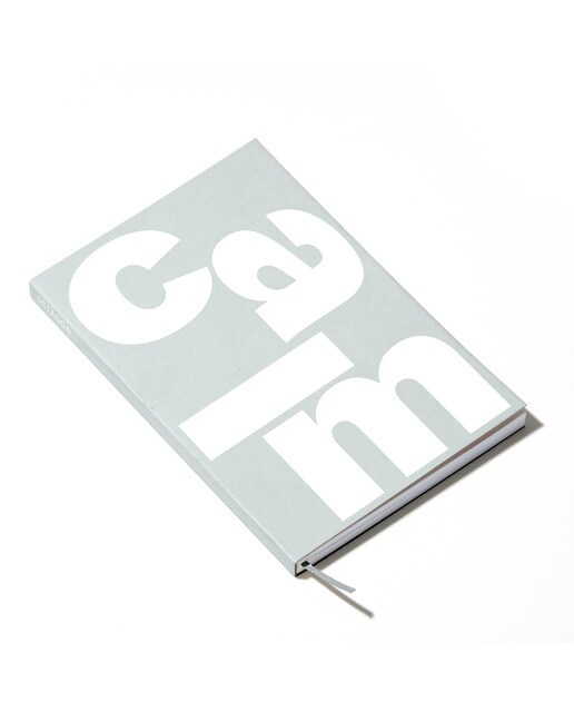 Caderno Bullet "Calm" A5 Folhas pontilhadas azul Azul-1