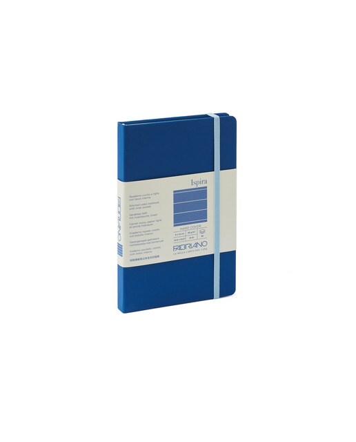 Caderno Ispira Hard 9x14 Linhas - Azul Royal Azul Royal-1