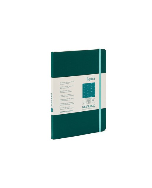 Caderno Ispira Soft A5 Pontilhado - Verde Verde-1