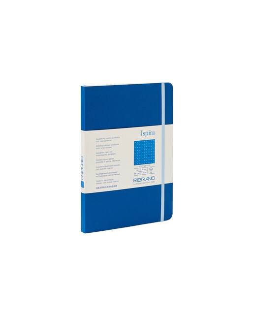 Caderno Ispira Soft A5 Pontilhado - Azul Royal Azul Royal-1