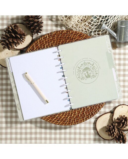 Caderno de notas woodland charm Happy Planner Classic multicolor Multicolor-3