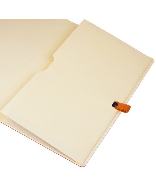 Caderno capa branca 72 folhas 80 g m2 Modern A5-148x210 mm liso Finocam azul Azul-3