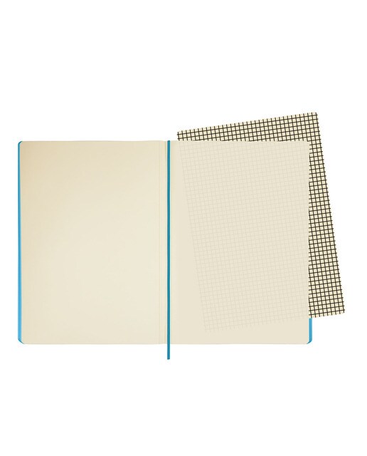 Imagem 0 de Caderno capa mole 72 folhas 80 g m2 Modern A4-210x297 mm liso Finocam preto
