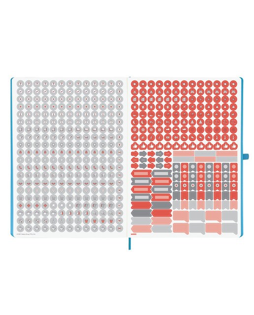 Caderno capa mole 72 folhas 80 g m2 Modern A4-210x297 mm liso Finocam preto Preto-2