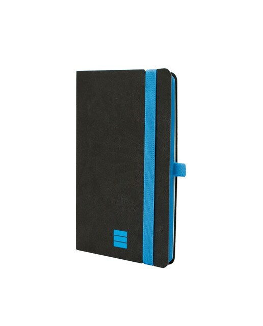 Caderno capa mole 72 folhas 80 g m2 Modern 100x150 mm dotted-punteado Finocam preto Preto-1