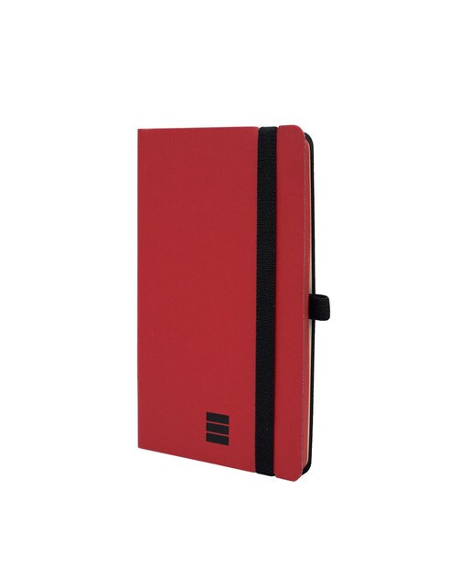Caderno capa mole 72 folhas 80 g m2 Modern 100x150 mm dotted-punteado Finocam vermelho Vermelho-1