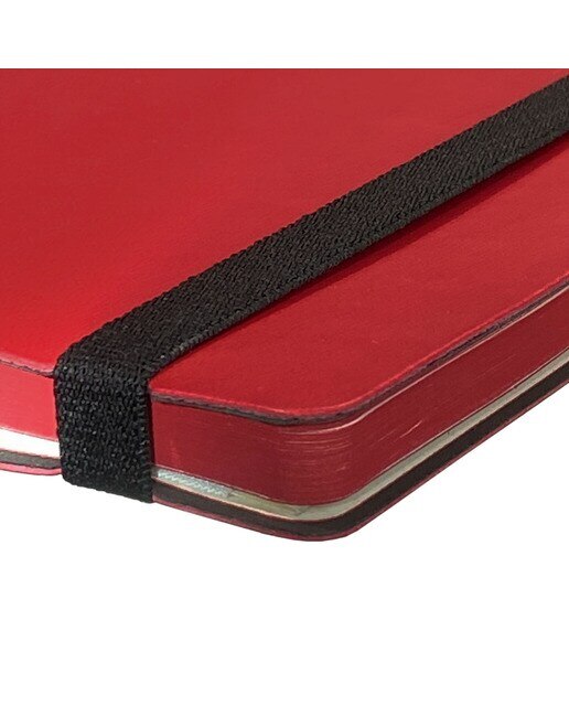 Caderno capa mole 72 folhas 80 g m2 Modern 100x150 mm dotted-punteado Finocam vermelho Vermelho-3