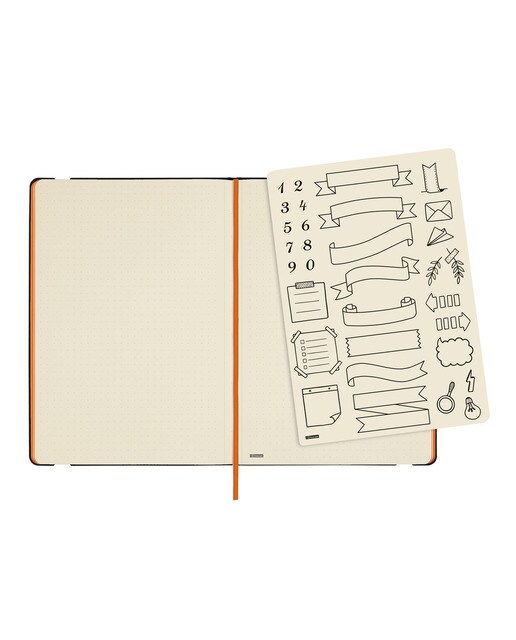 Caderno de apontamentos capa mole 72 folhas 80 g m2 Moderno A5-148x210 mm com pesponto Finocam azul Azul-6