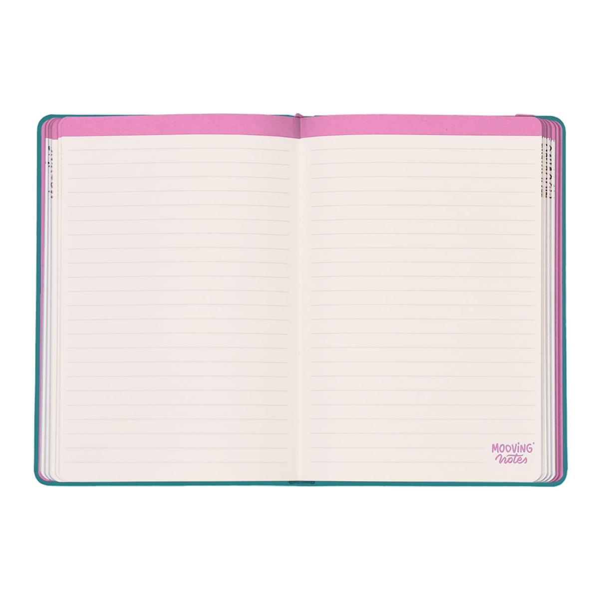 Cuaderno notes A5 rayado Mooving Surtido-3