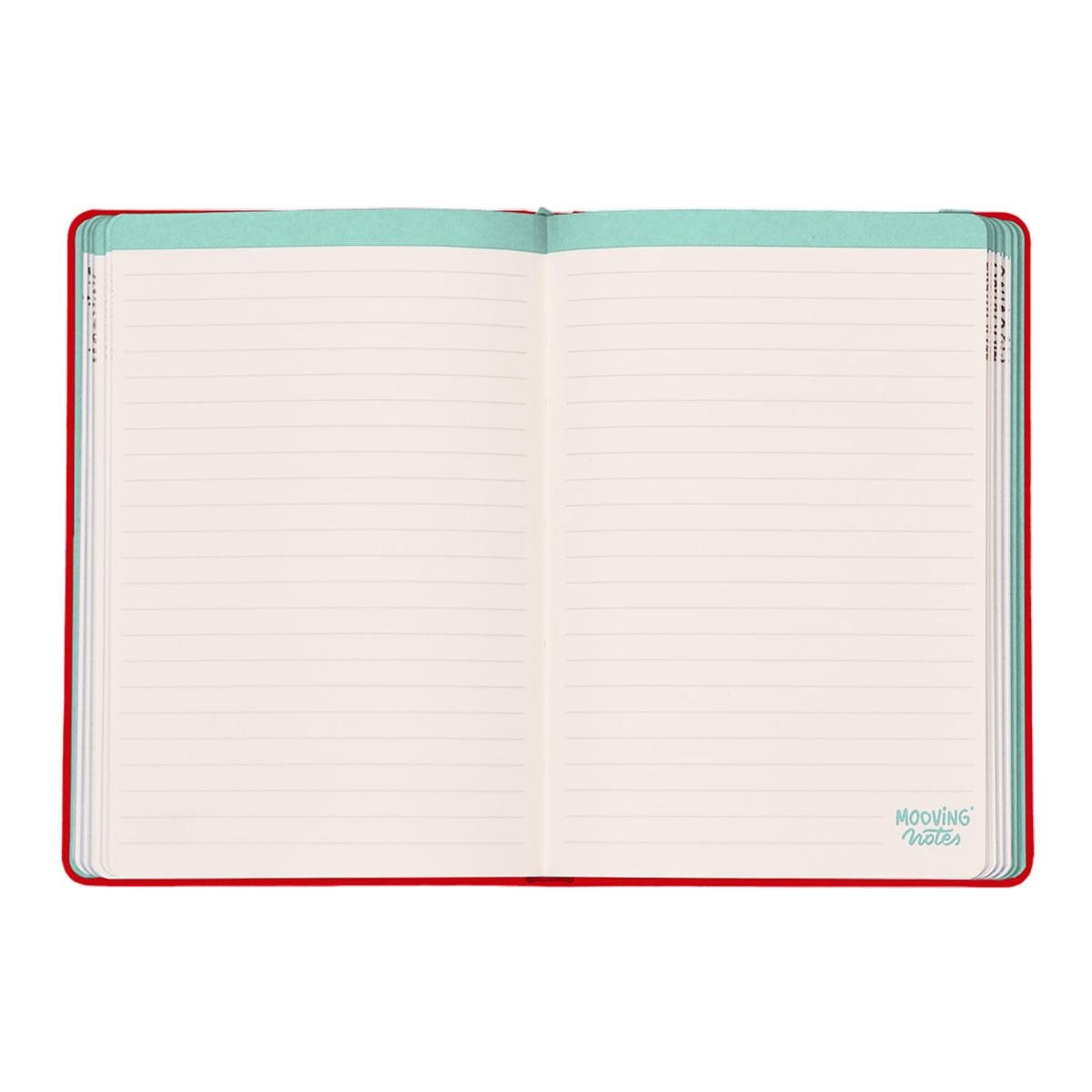 Cuaderno notes A5 rayado Mooving Surtido-6