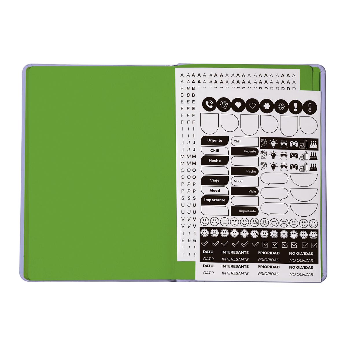 Cuaderno notes A5 rayado Mooving Surtido-8