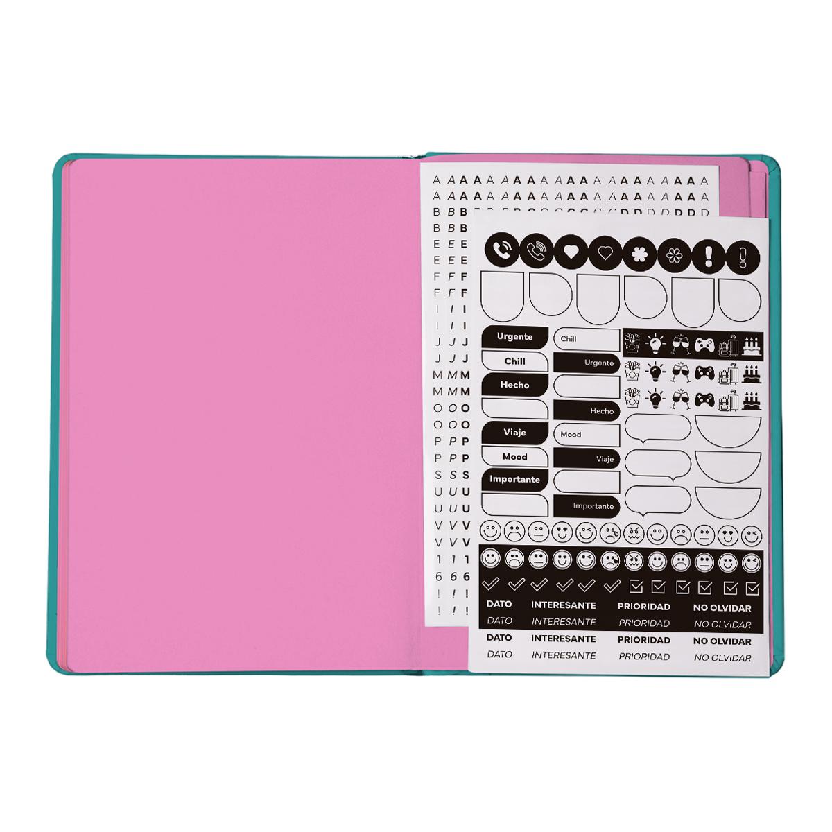 Cuaderno notes A5 rayado Mooving Surtido-11