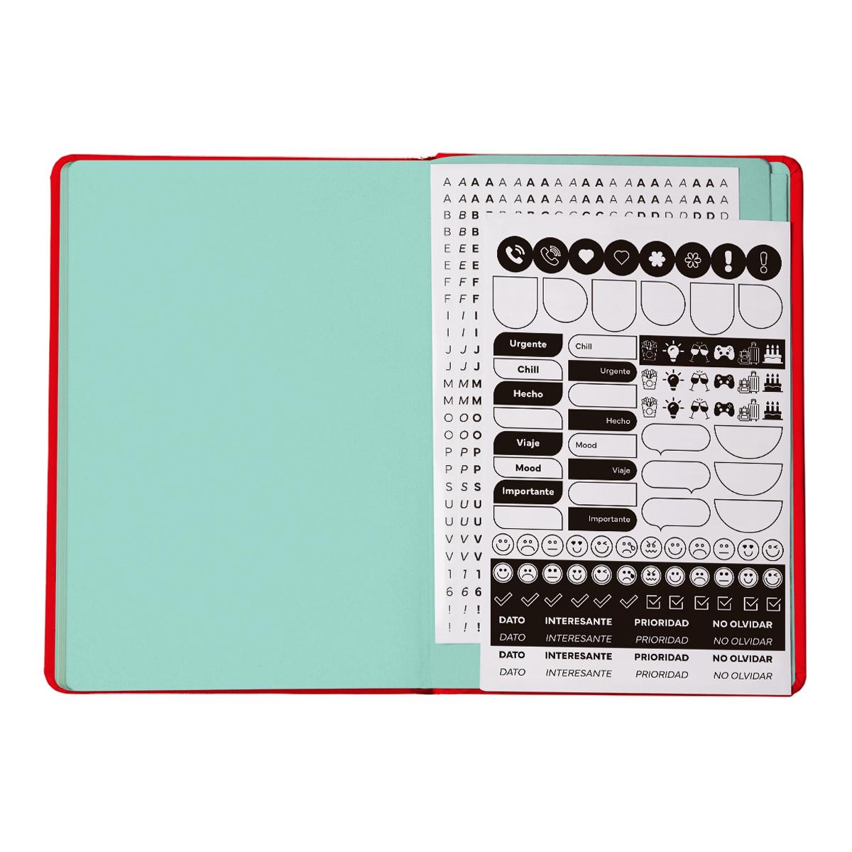 Cuaderno notes A5 rayado Mooving Surtido-14