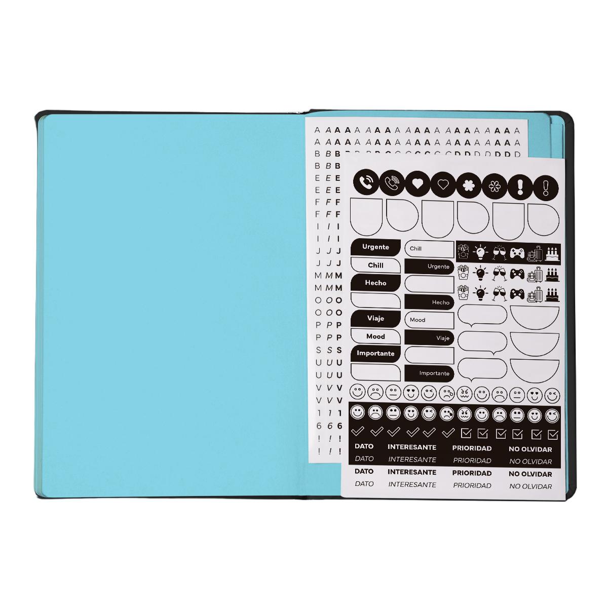 Cuaderno notes A5 rayado Mooving Surtido-25