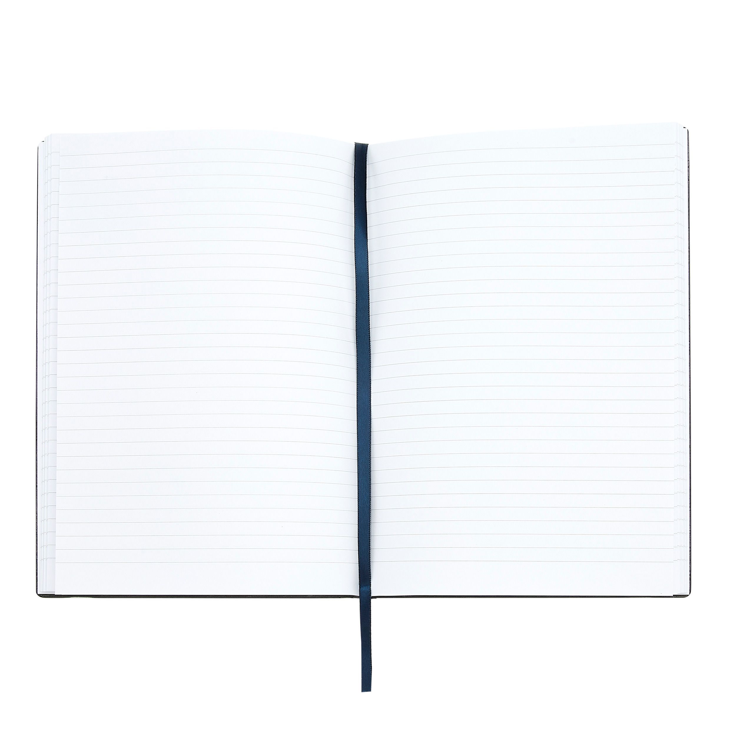 Caderno A5 Hugo Boss Tie-dye Flower linhas azuis Azul-4