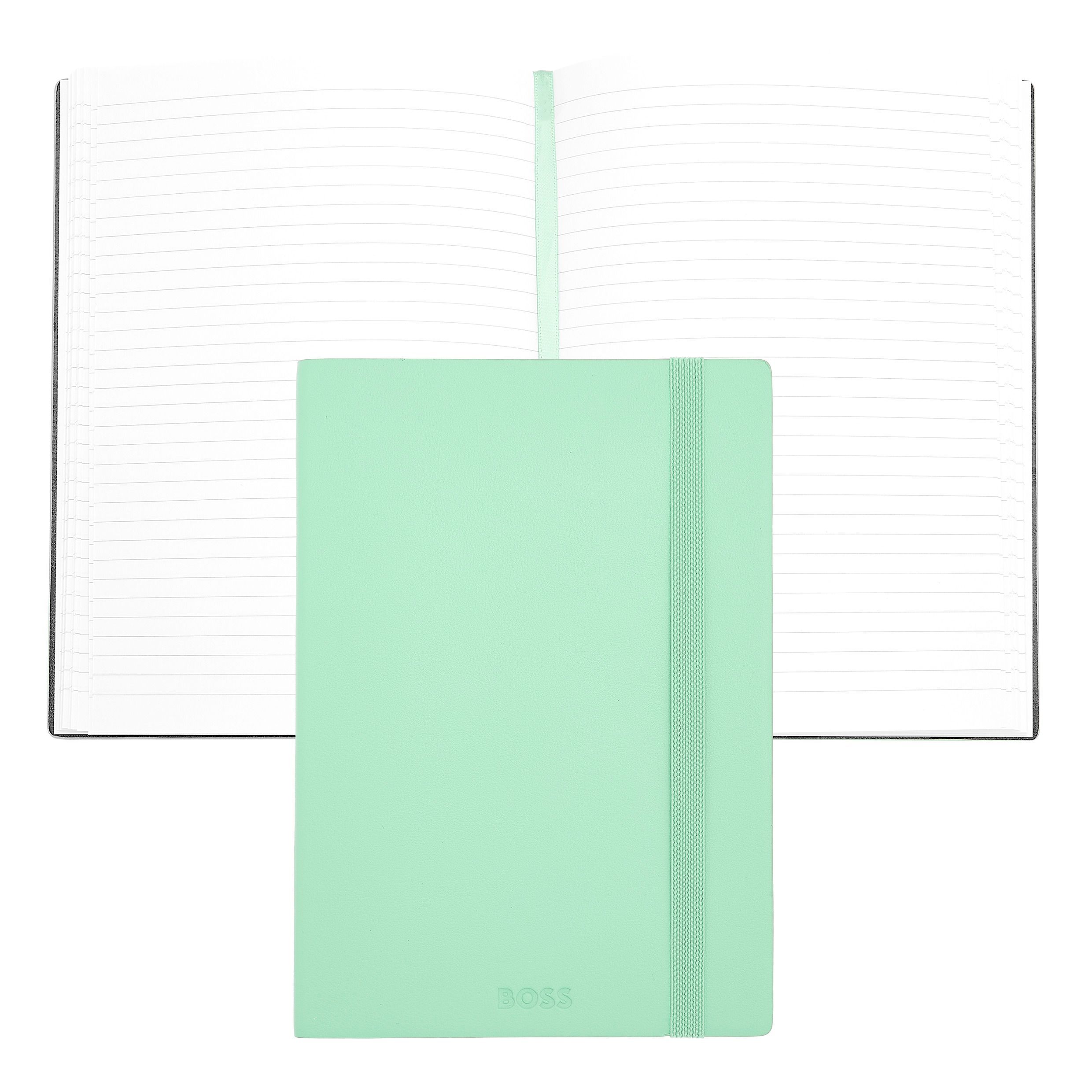Imagem 0 de Caderno A5 Hugo Boss Pastel Classic linhas verde