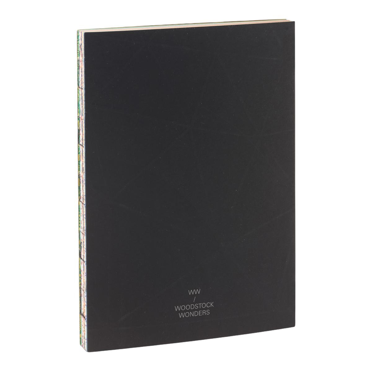 Woodstock Caderno de 12 Papeis de 160 g/m2 Fabriano - Preto Preto-2