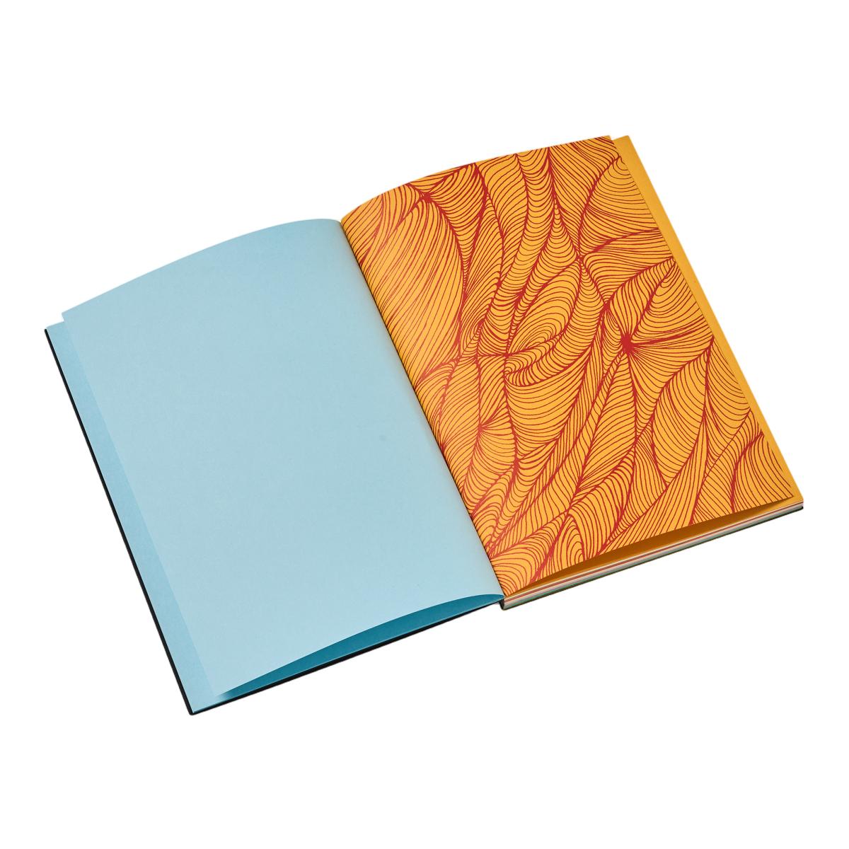 Woodstock Caderno de 12 Papeis de 160 g/m2 Fabriano - Preto Preto-3