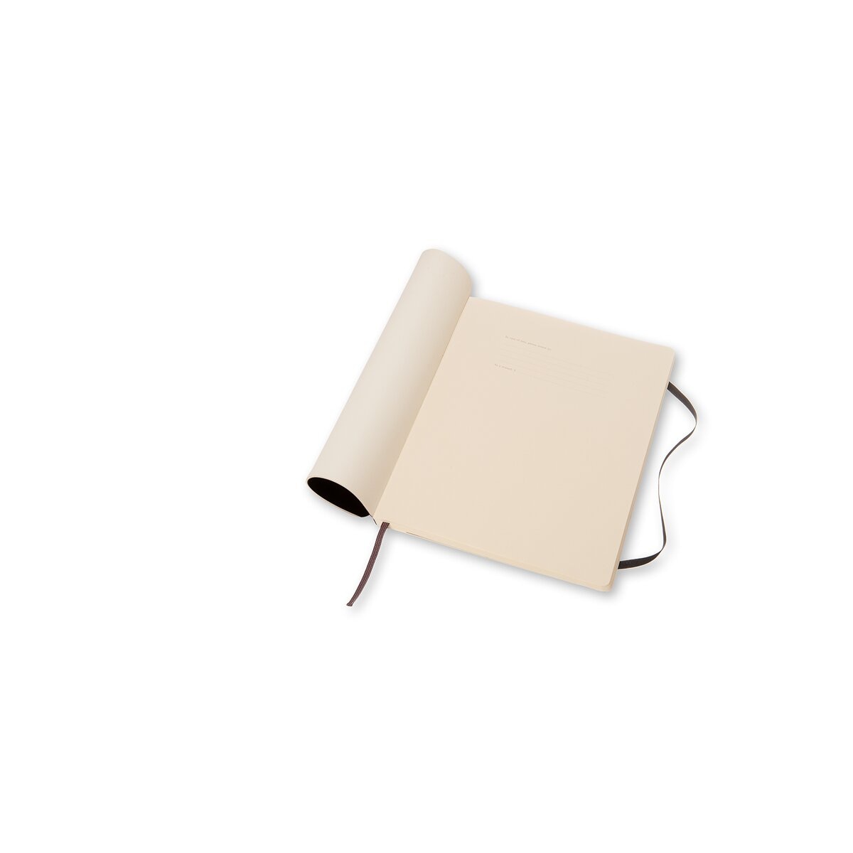 Imagen 2 de Cuaderno Extralarge Punto Moleskine Negro Negro