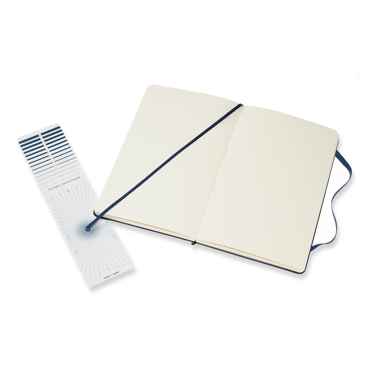 Cuaderno de Bocetos Hojas Lisas Moleskine Azul Azul-2