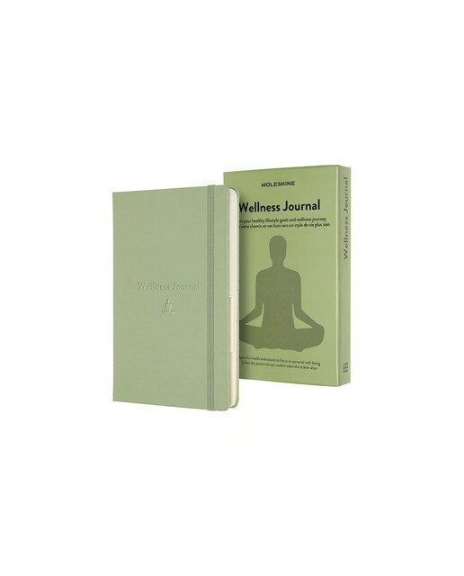 Caderno Paixão Bem-estar Moleskine Verde Verde-claro-1