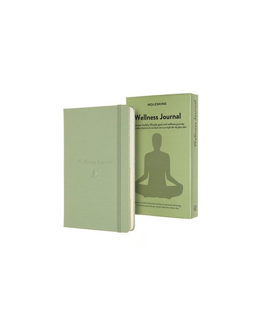 Cuaderno Pasión Bienestar Moleskine Verde