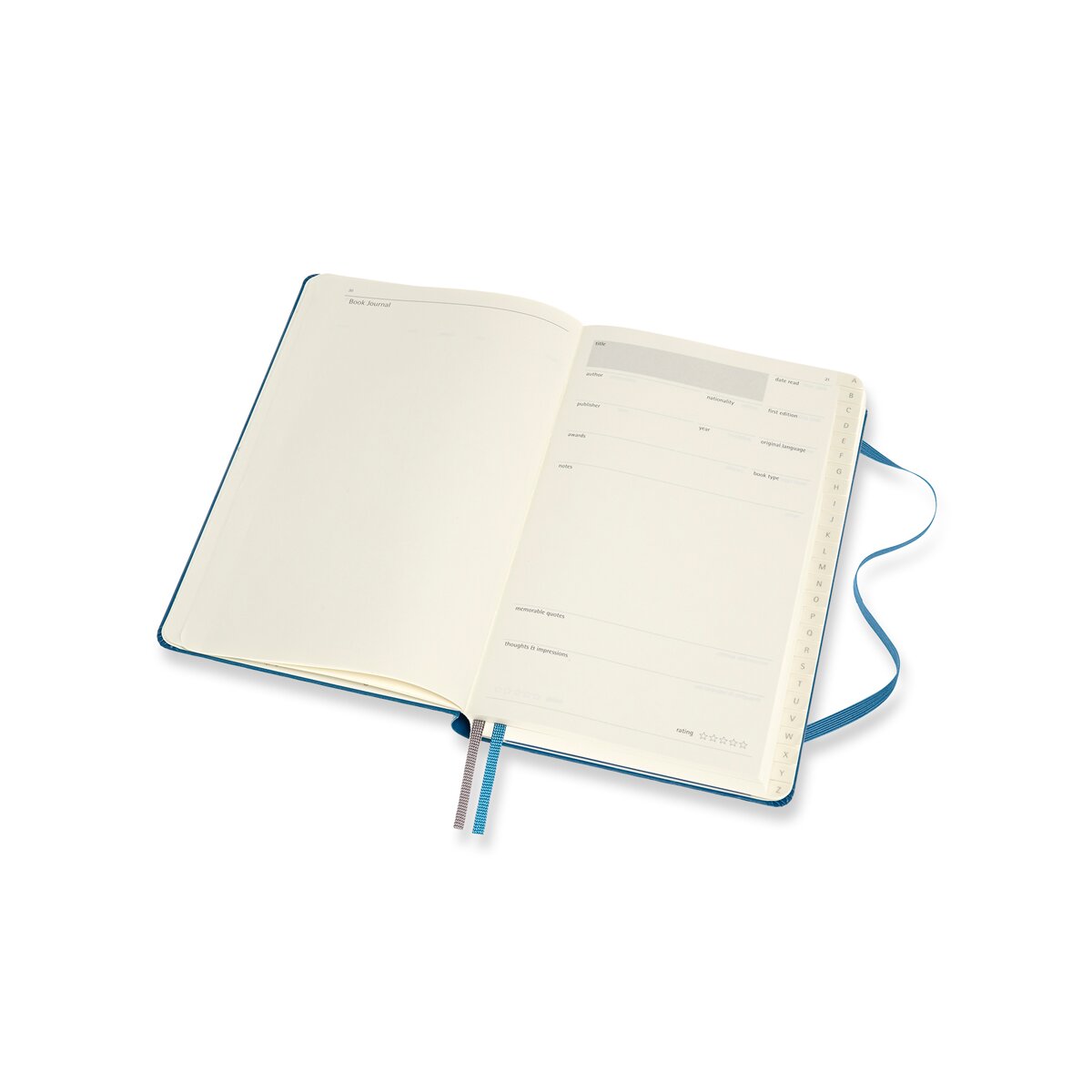Caderno Paixão por Livros Moleskine Azul Azul-3