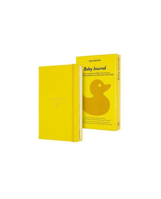 Caderno Paixão Bebés Moleskine Amarelo Amarelo-1