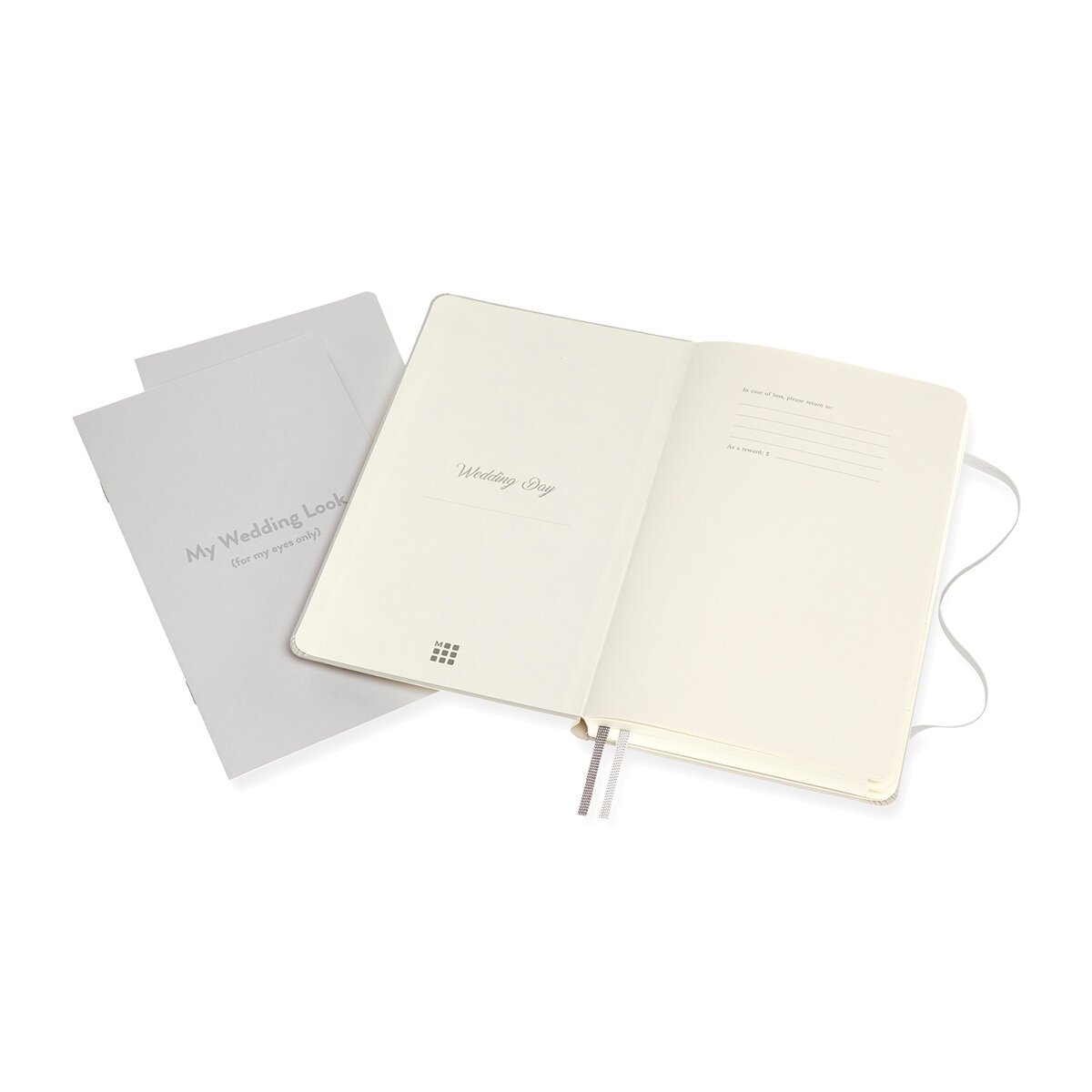 Caderno Paixão Casamento Moleskine Cinzento Cinzento-2