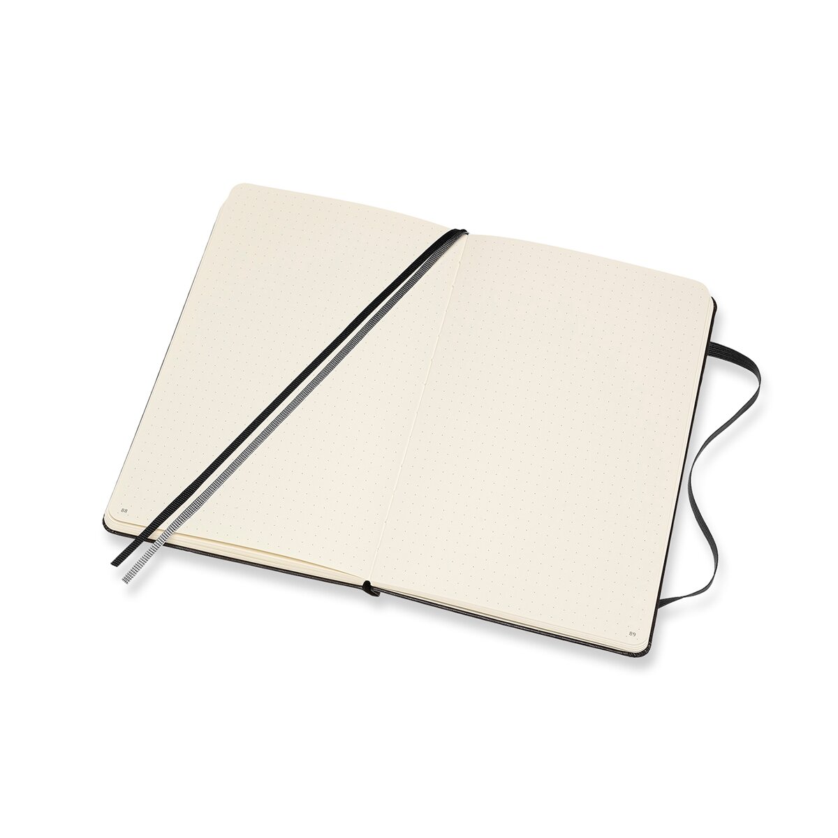 Caderno Bullet Journal Folhas Pontilhadas Moleskine Preto Preto-2