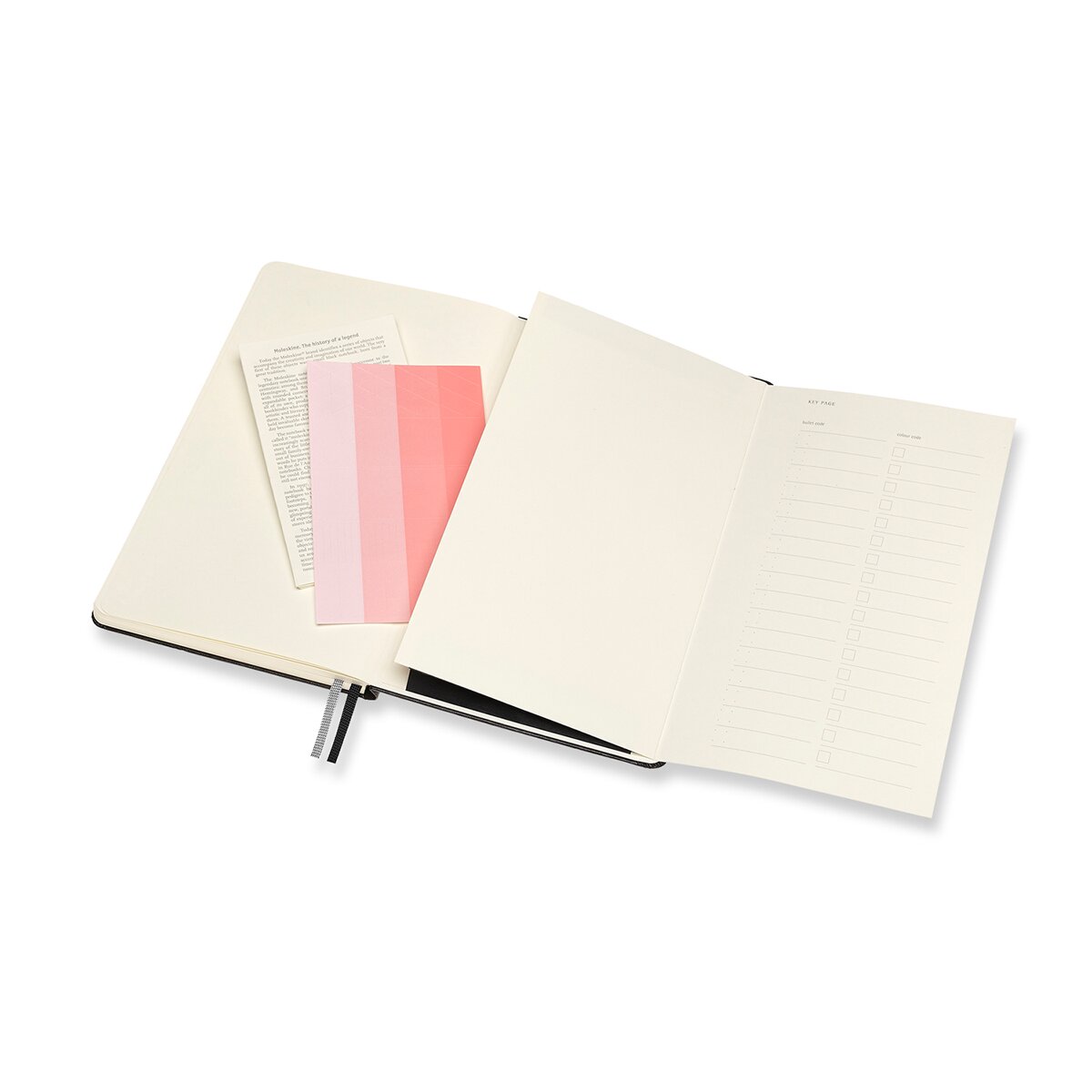 Caderno Bullet Journal Folhas Pontilhadas Moleskine Preto Preto-4