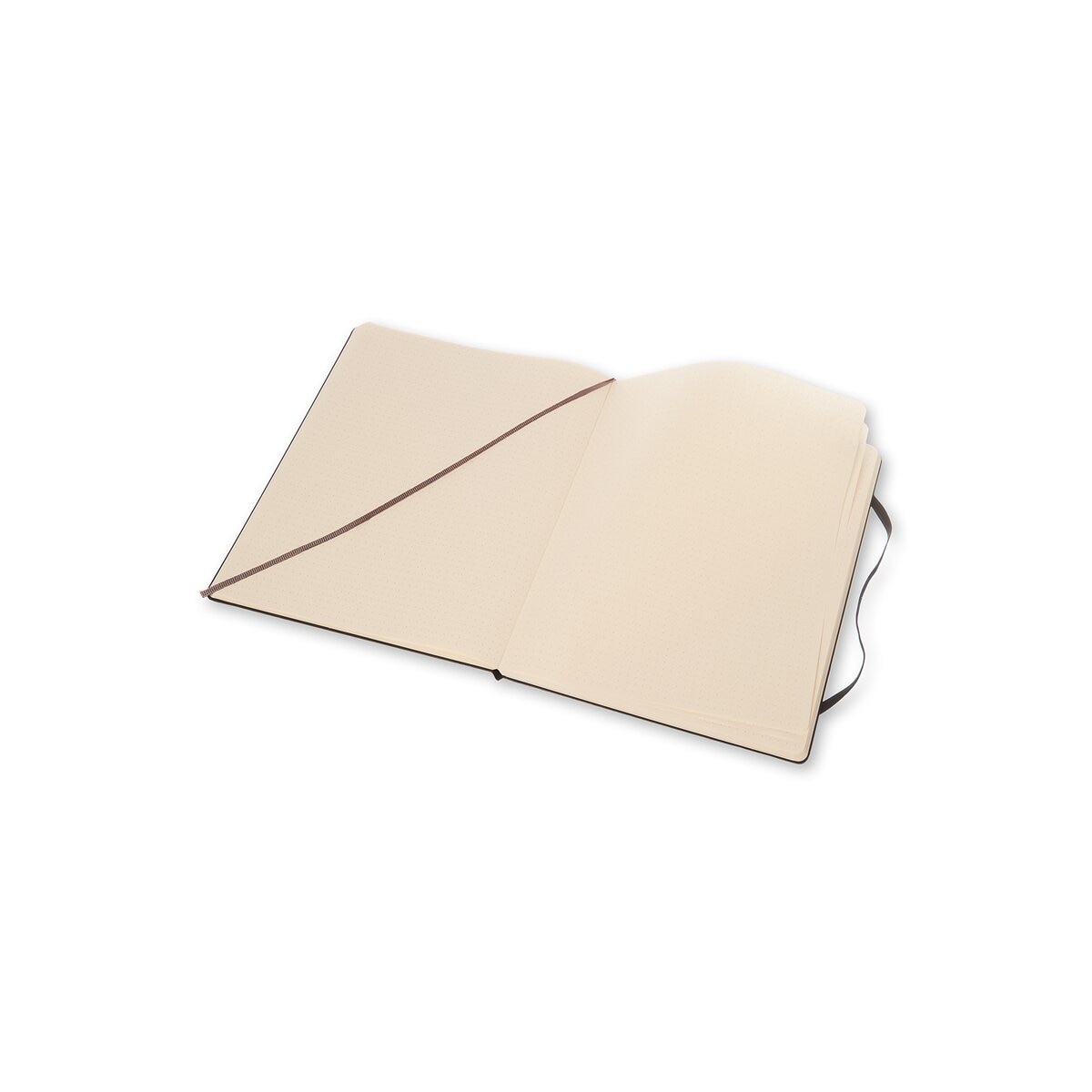 Caderno Extralarge Capa Dura Folhas Pontilhadas Classic Moleskine Preto Preto-2