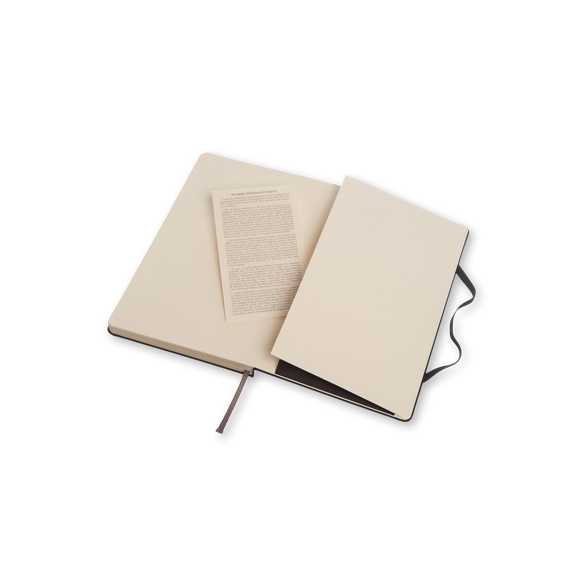 Caderno Classic Large Capa Dura Folhas Pontilhadas - Preto Preto-5
