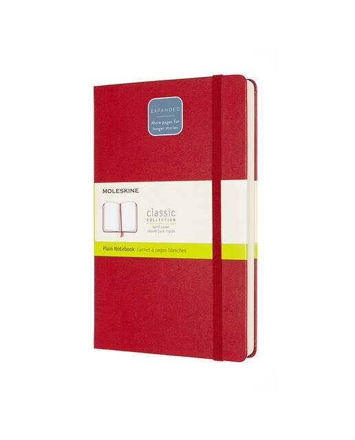 Imagem 0 de Caderno Classic Large Expanded Capa Dura Folhas Lisas - Vermelho
