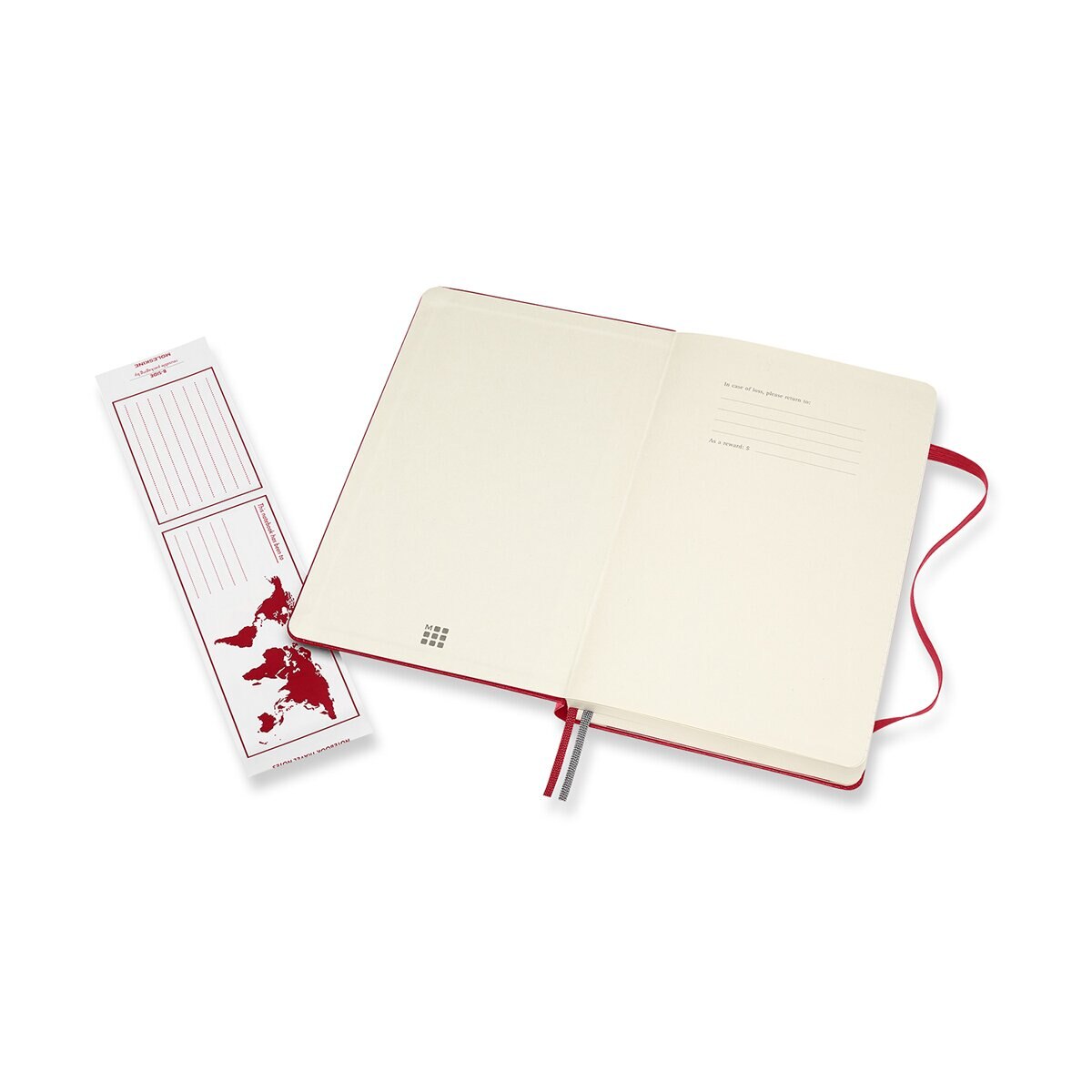 Caderno Classic Large Expanded Capa Dura Folhas Lisas - Vermelho Vermelho-3