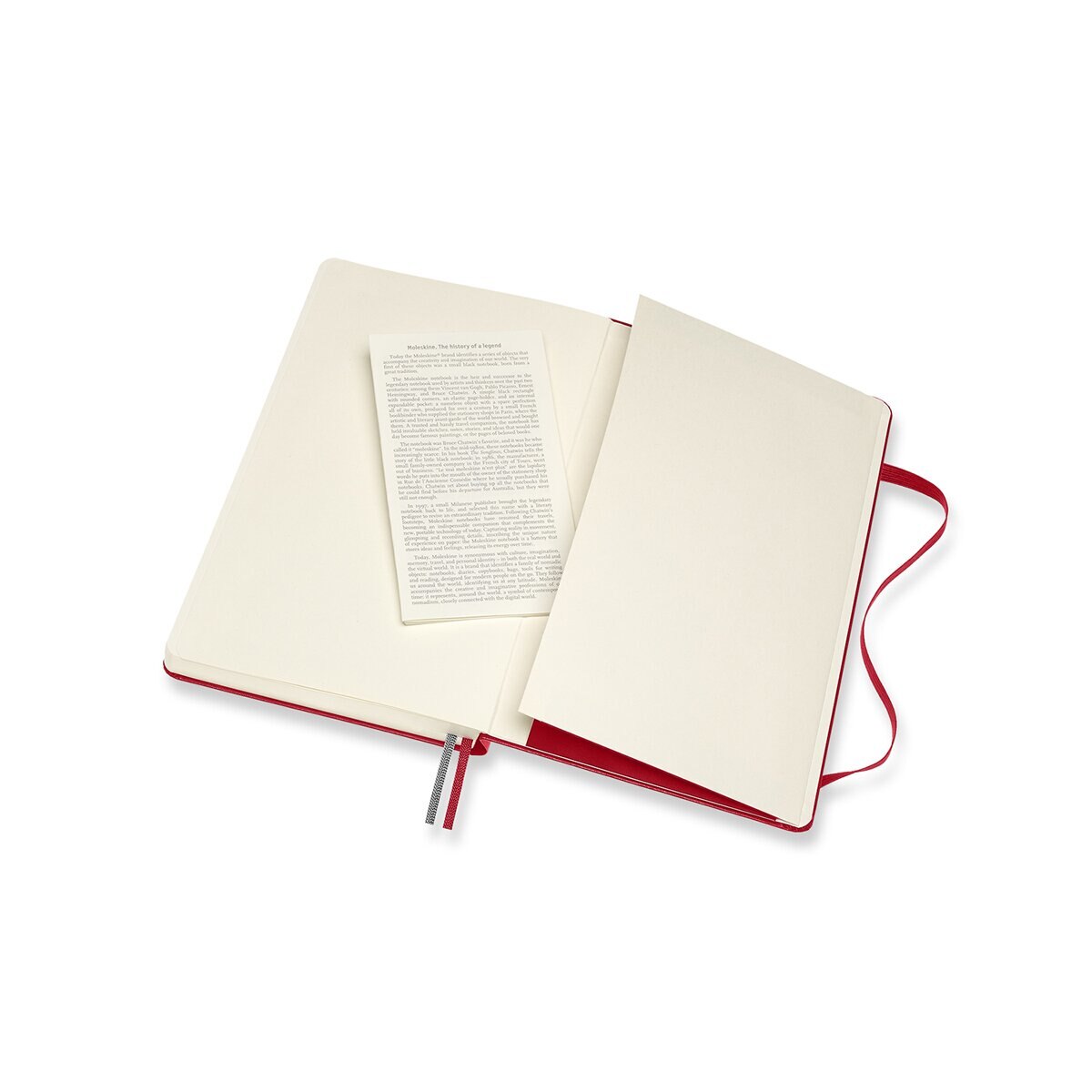 Caderno Classic Large Expanded Capa Dura Folhas Lisas - Vermelho Vermelho-5