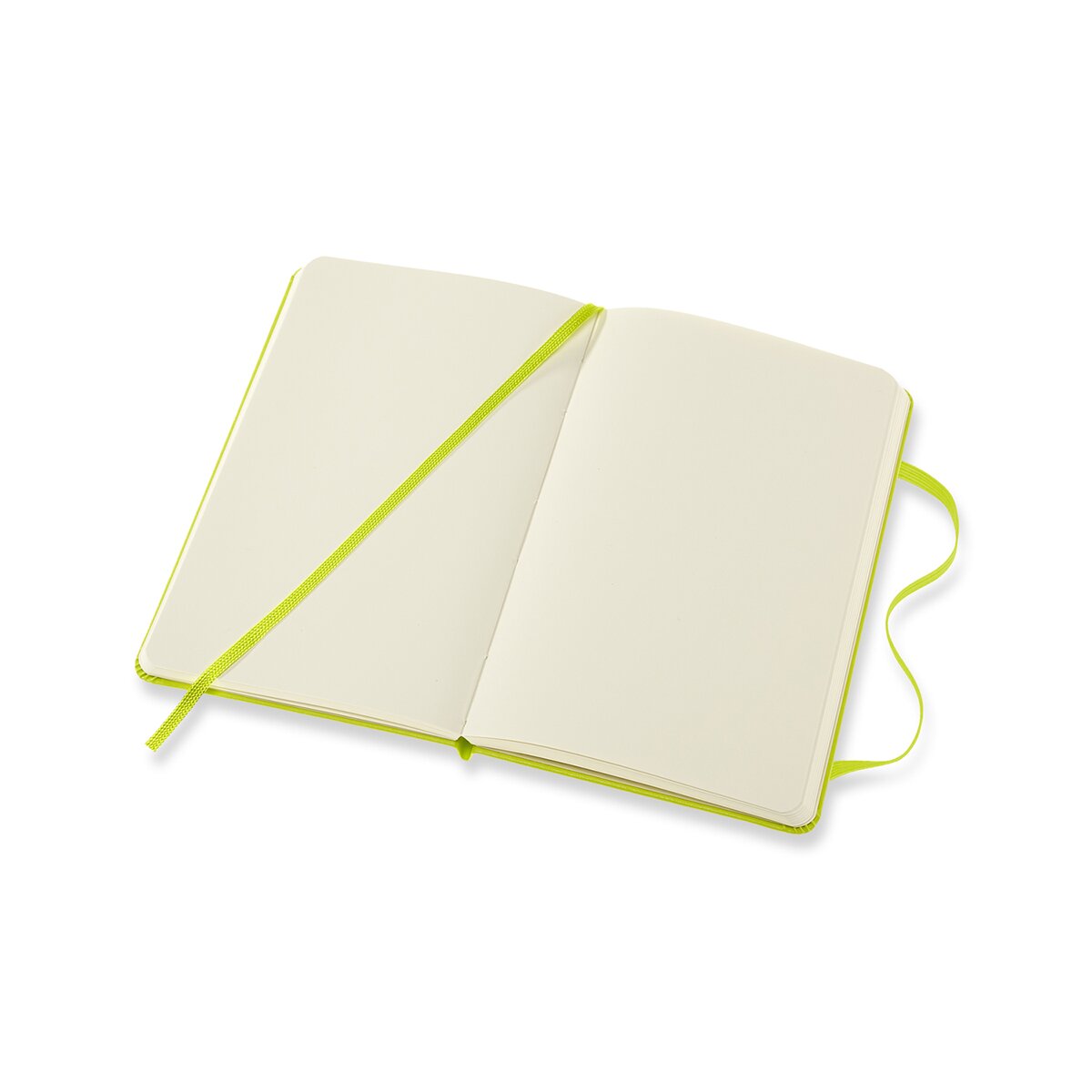 Caderno Classic Pocket Capa Dura Folhas Lisas - Verde Limão Verde-4