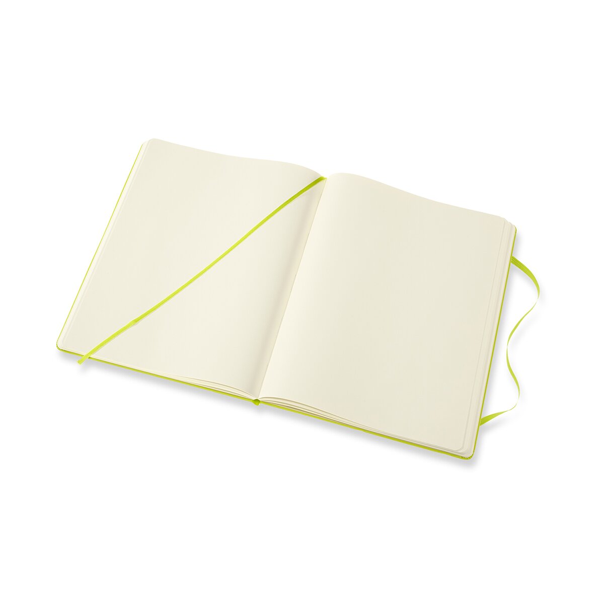 Caderno Classic ExtraLarge Capa Dura Folhas Lisas - Verde Limão Verde-3